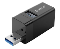 Orico USB-A -3x USB-A 3.0 MINI-U32-BK-BP - 1190074 - zdjęcie 1